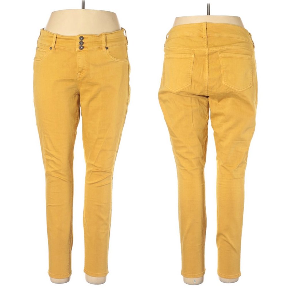 Golden Yellow Torrid Jeggings